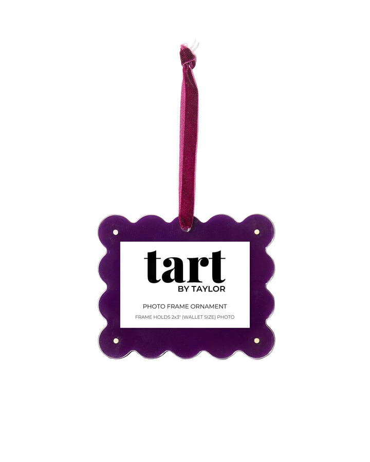 Plum Frame Ornament