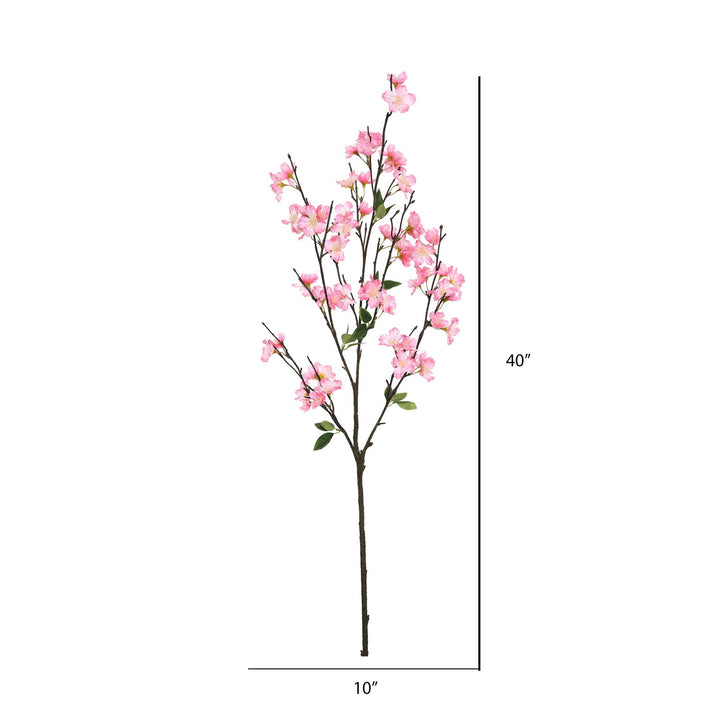 Pink Cherry Blossom Spray