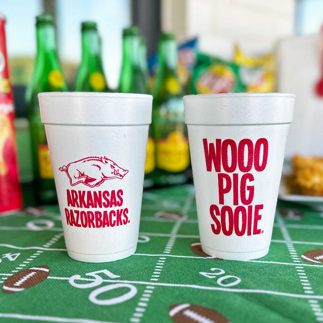 Wooo Pig Sooie Foam Cups