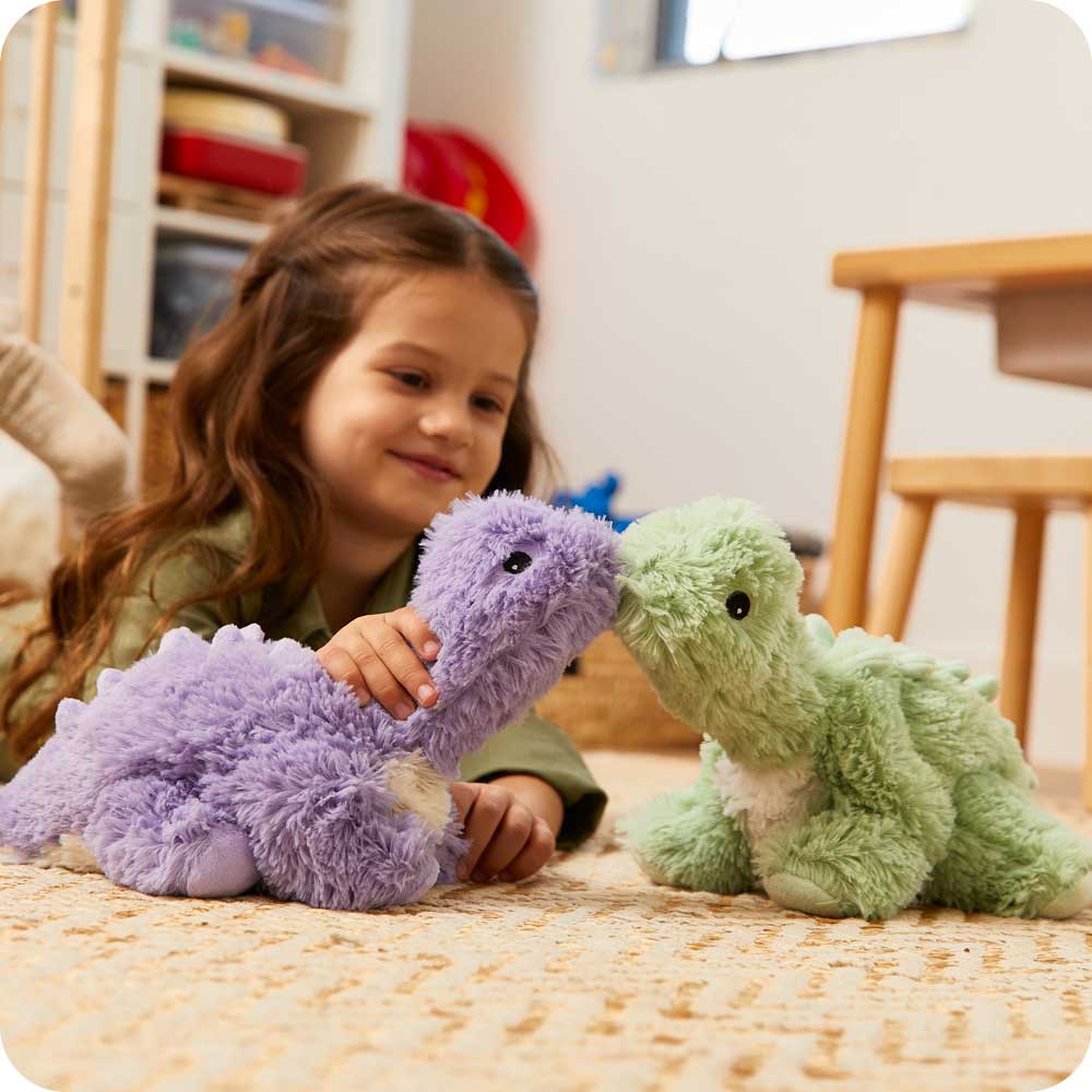 Purple Dinosaur Warmies
