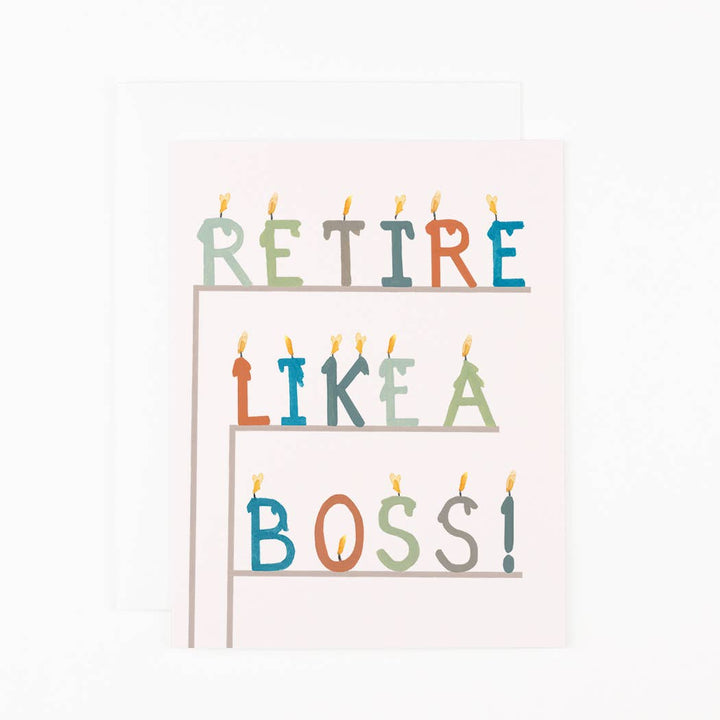 Retire Like a Boss Card