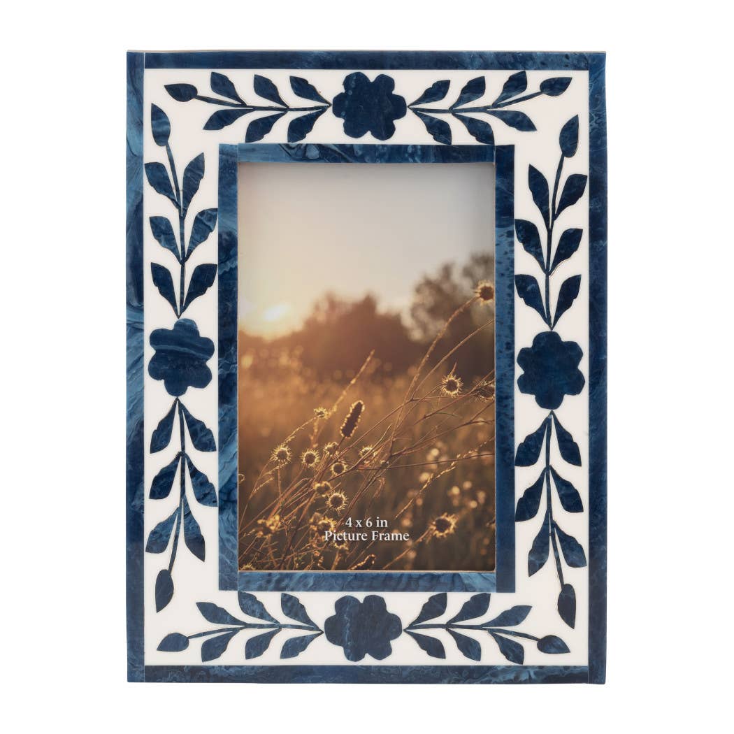Wood Floral Petals Frame