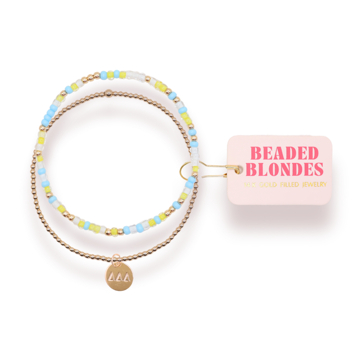 Tri Delta Bracelet Stack