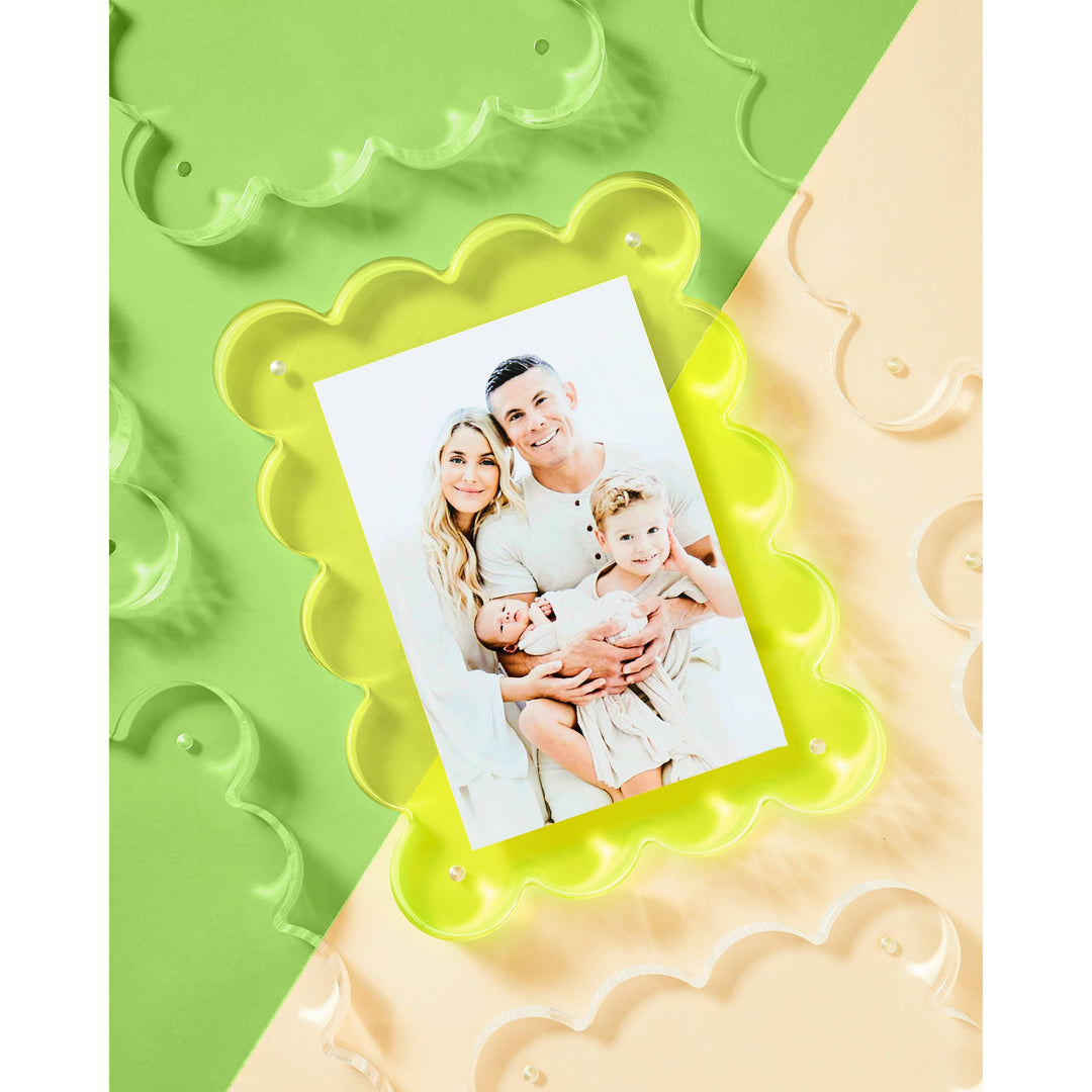 Neon Lime Acrylic Picture Frame