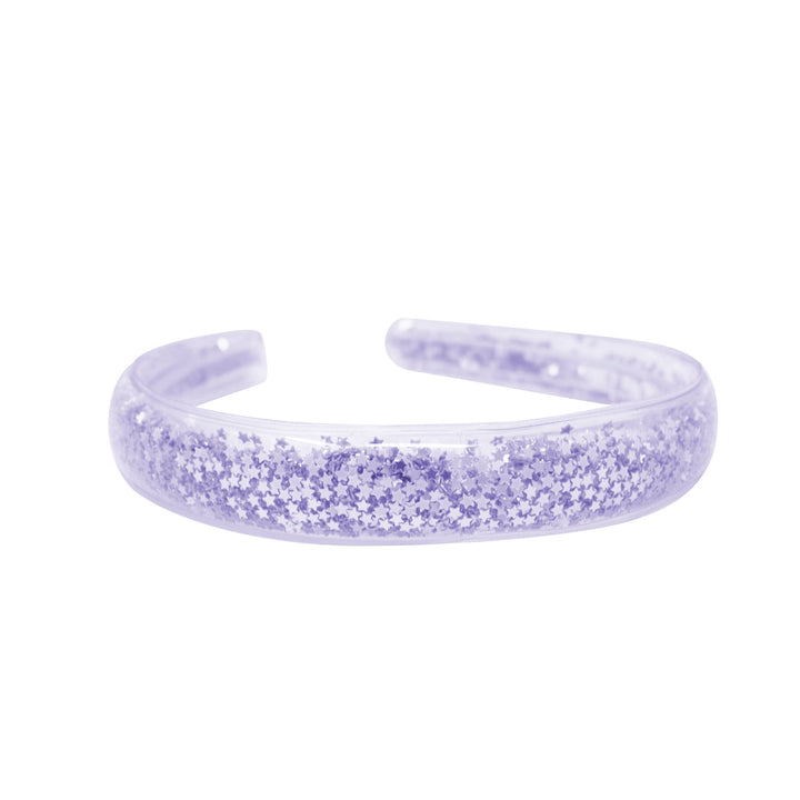 Purple Star Confetti Star Headband