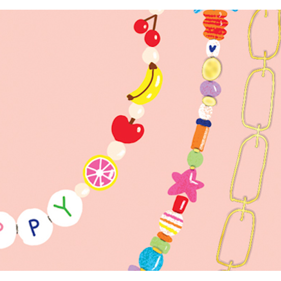 Festival Beads Birthday Card