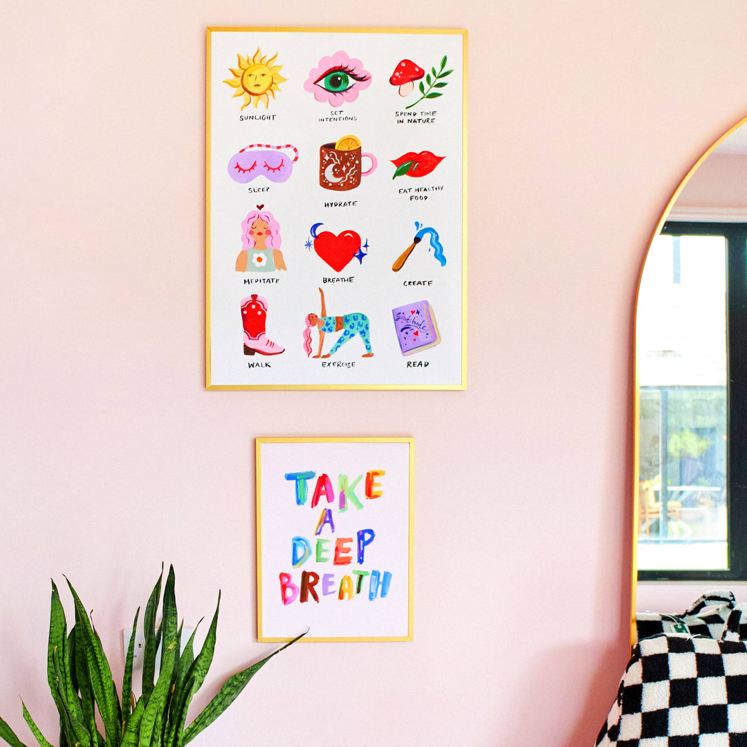 Take A Deep Breath Print