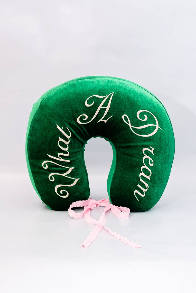 What a Dream Getaway Travel Pillow