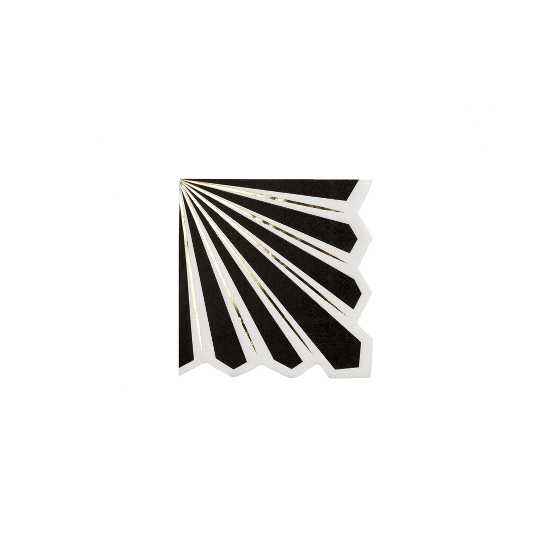Celebration Chic Black Napkin