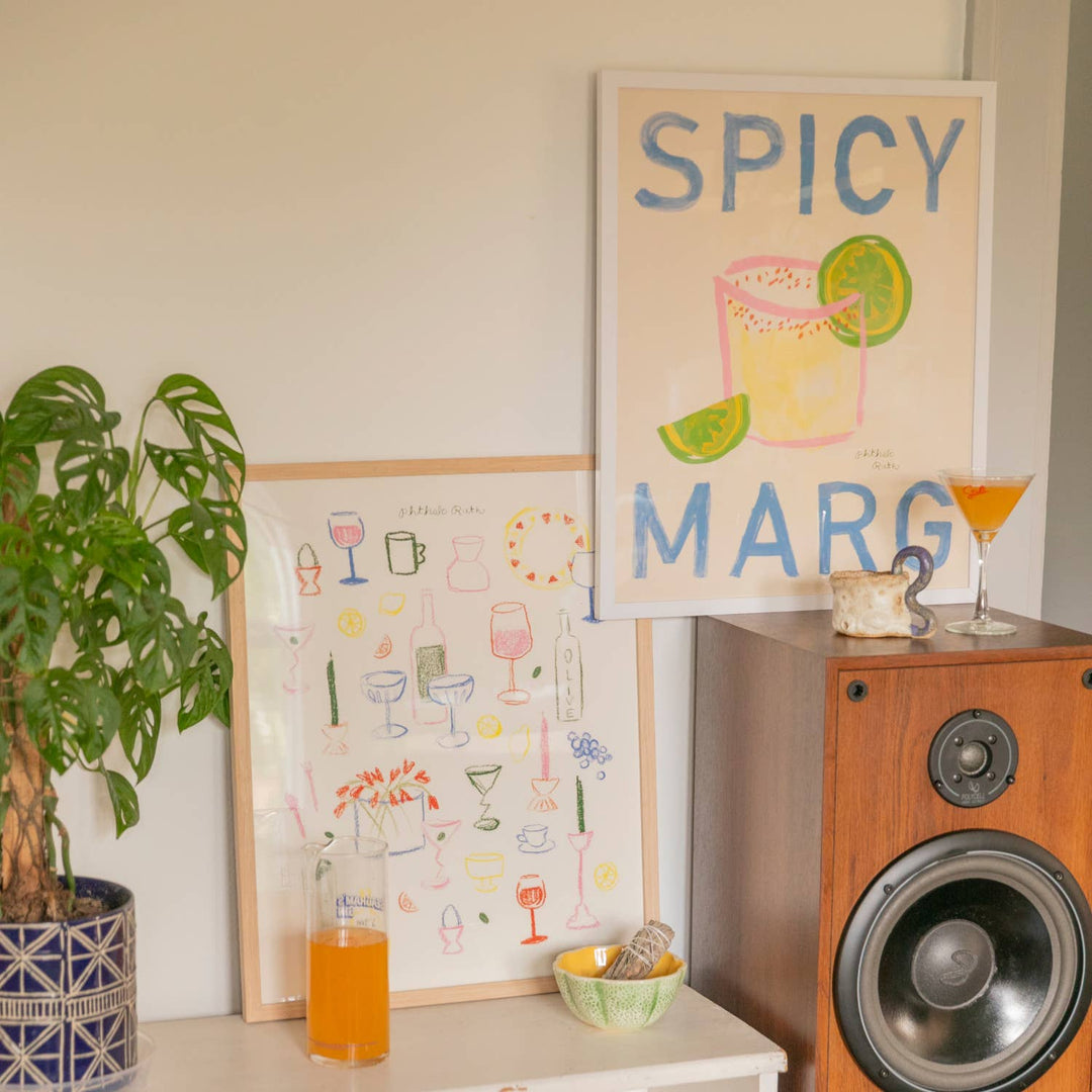 Spicy Marg Art Print