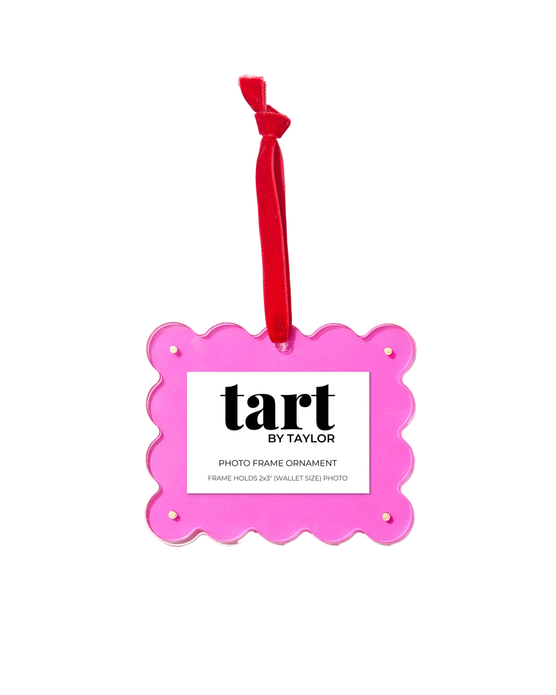 Hot Pink Frame Ornament