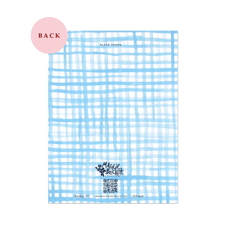 Newspaper Flowers Mother's Day Card