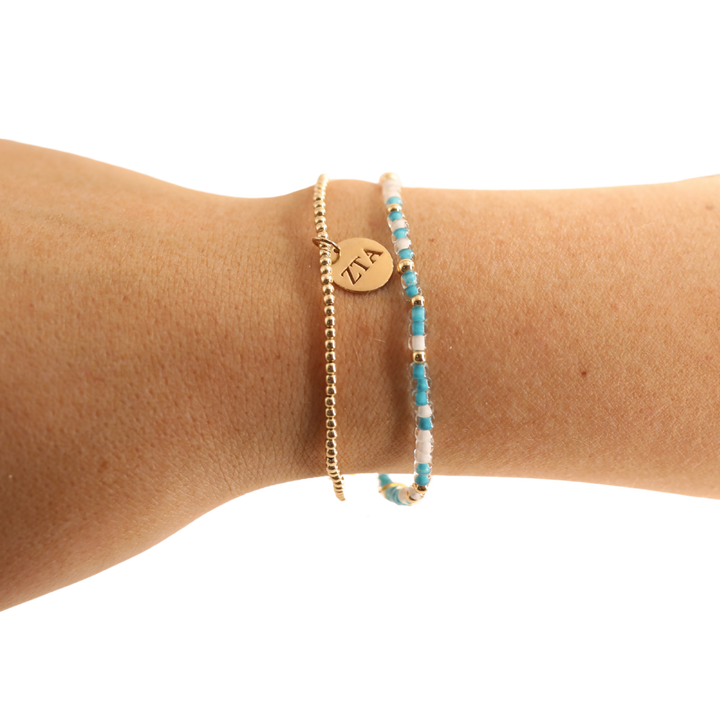 Zeta Tau Alpha Bracelet Stack