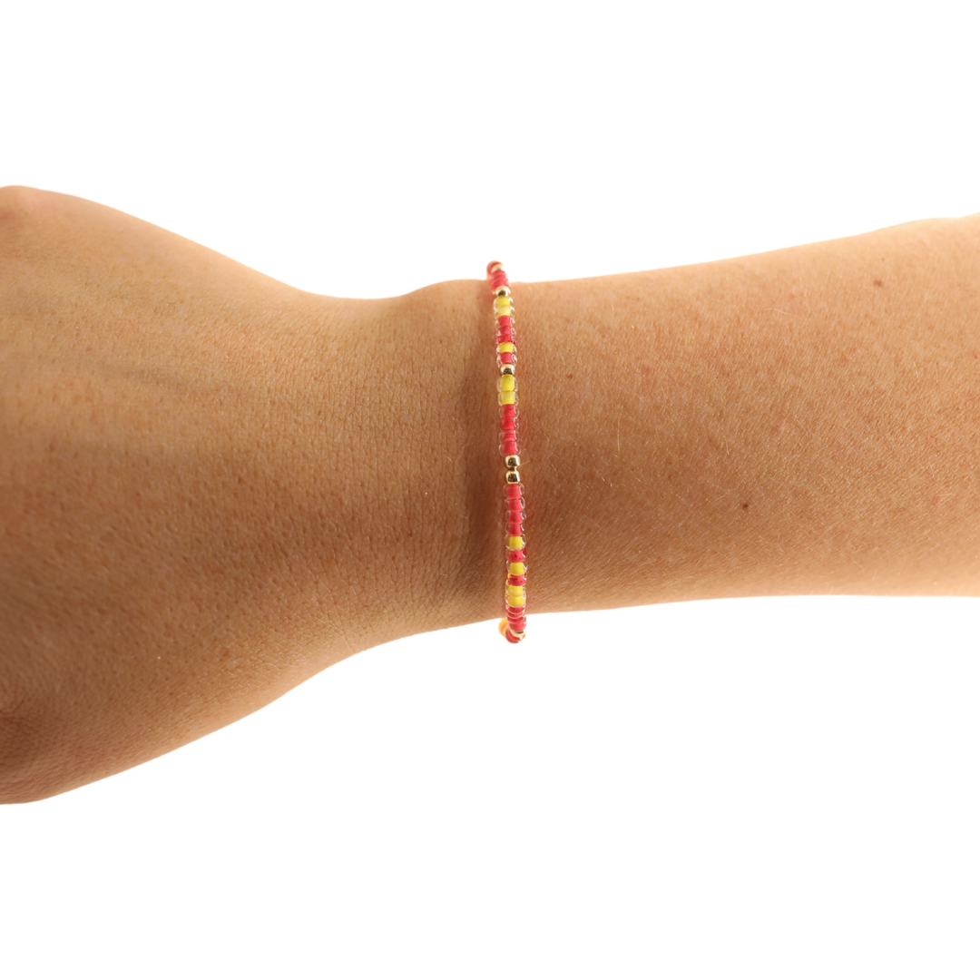Chi Omega Bracelet Stack