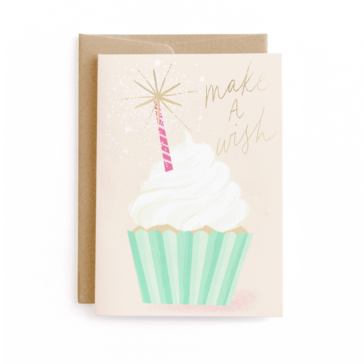 Cupcake Wishes Card