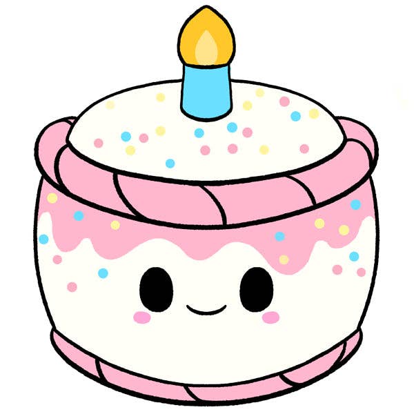 Birthday Cake Squishable