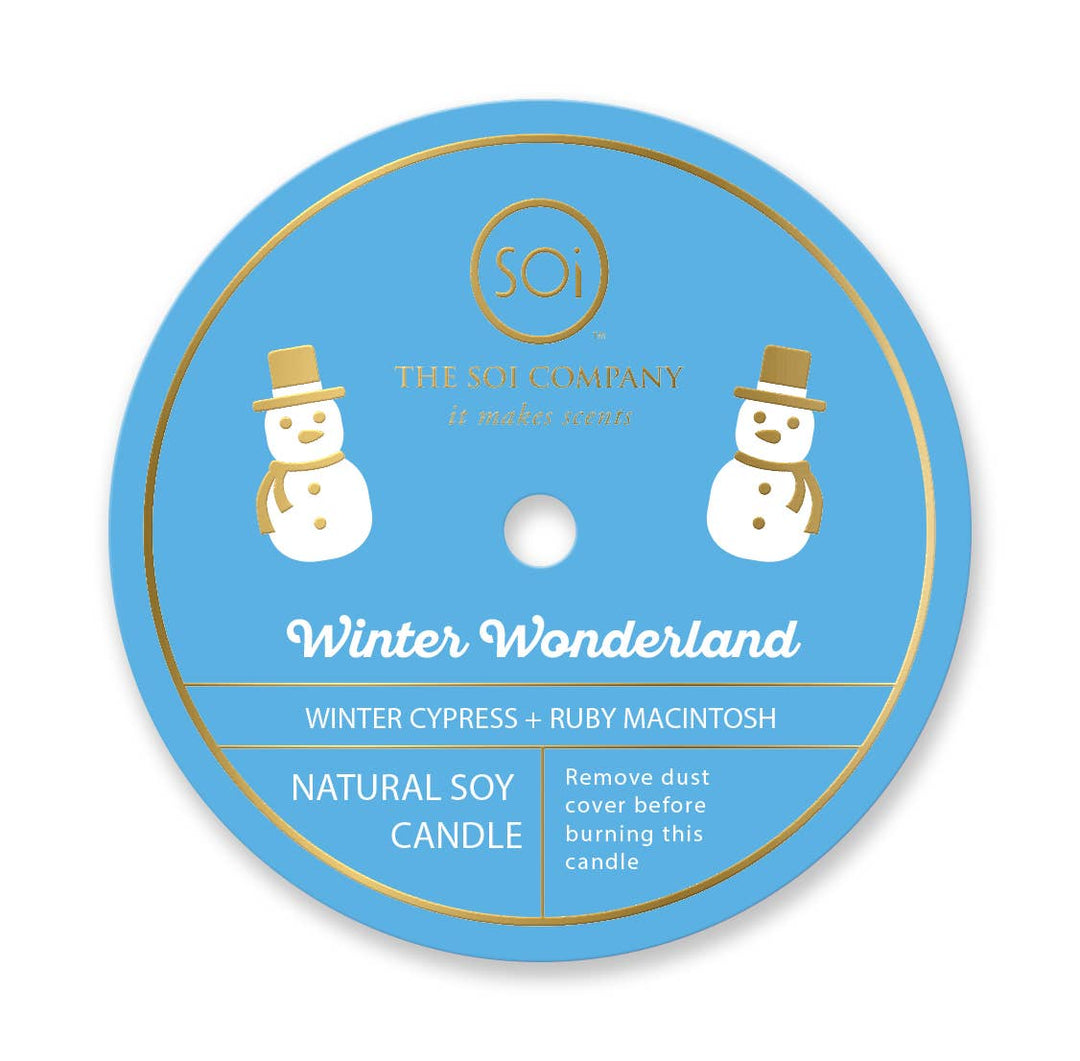 Snowman Icon Candle