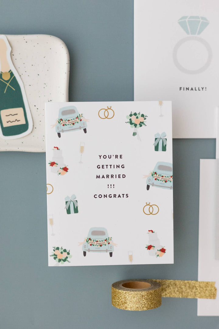 You're Getting Married Card
