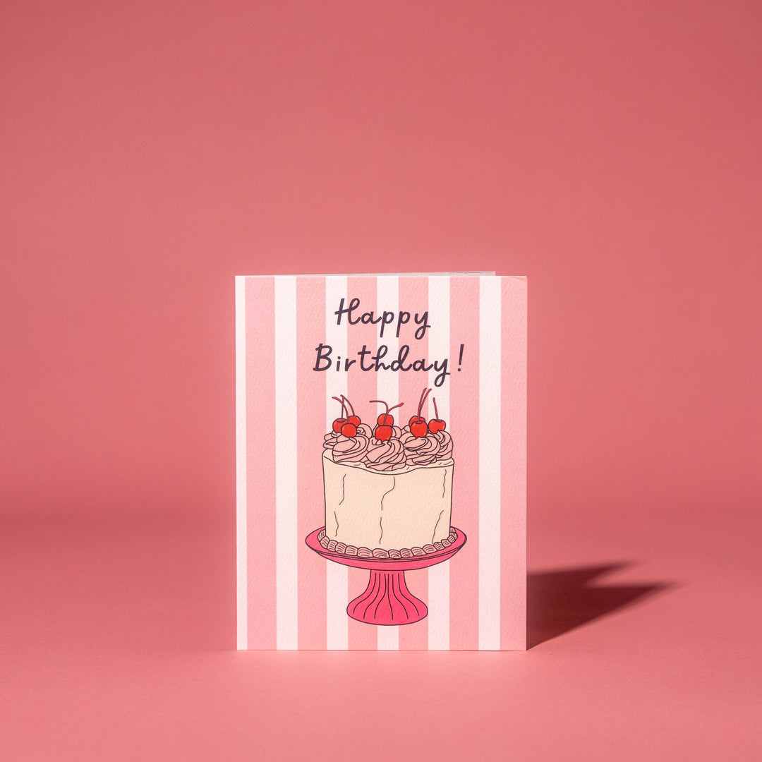 Cherry Cheese Cake Card