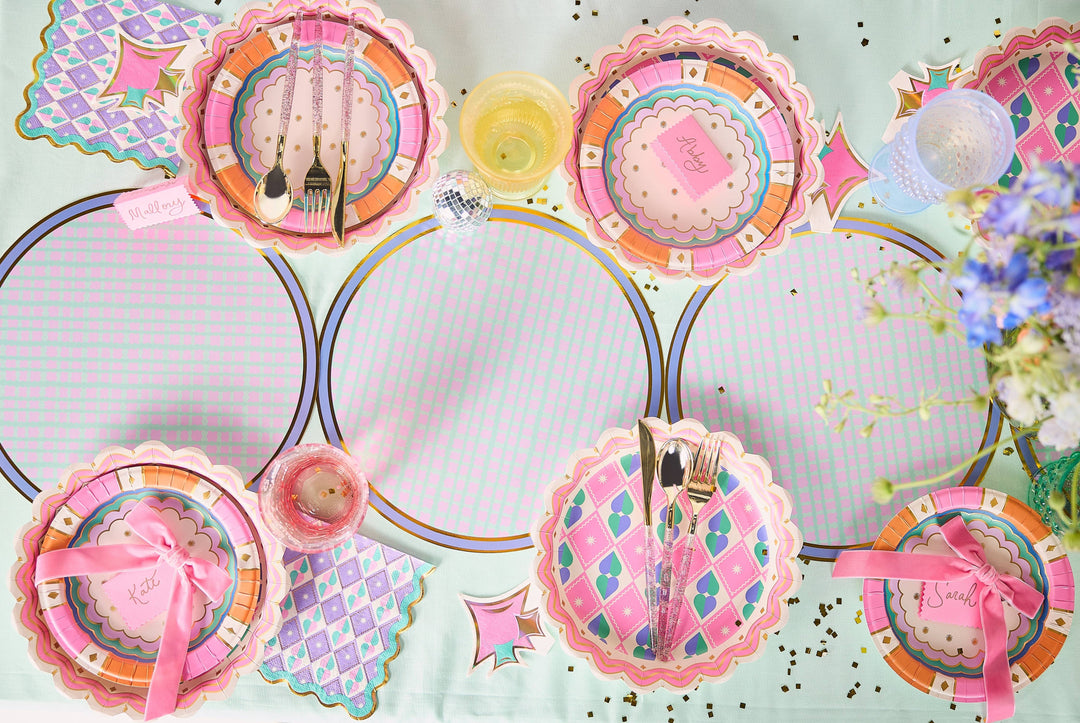 Welcome To The Circus Dessert Plates