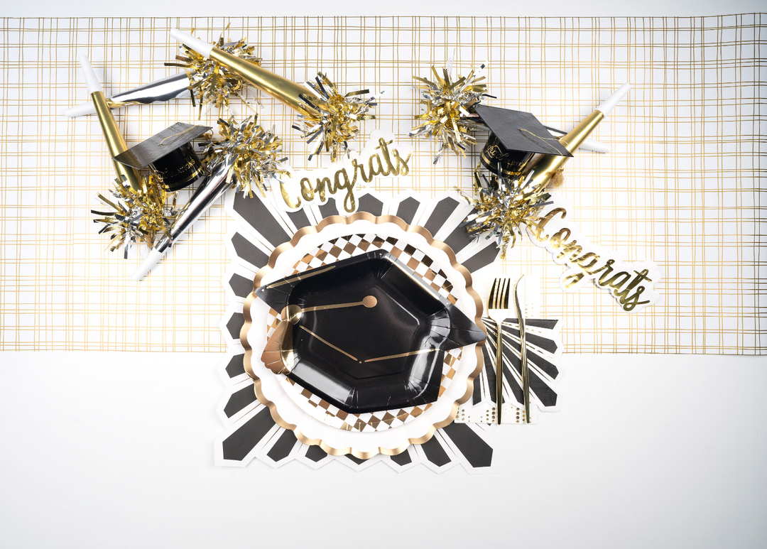 Celebration Chic Black Napkin