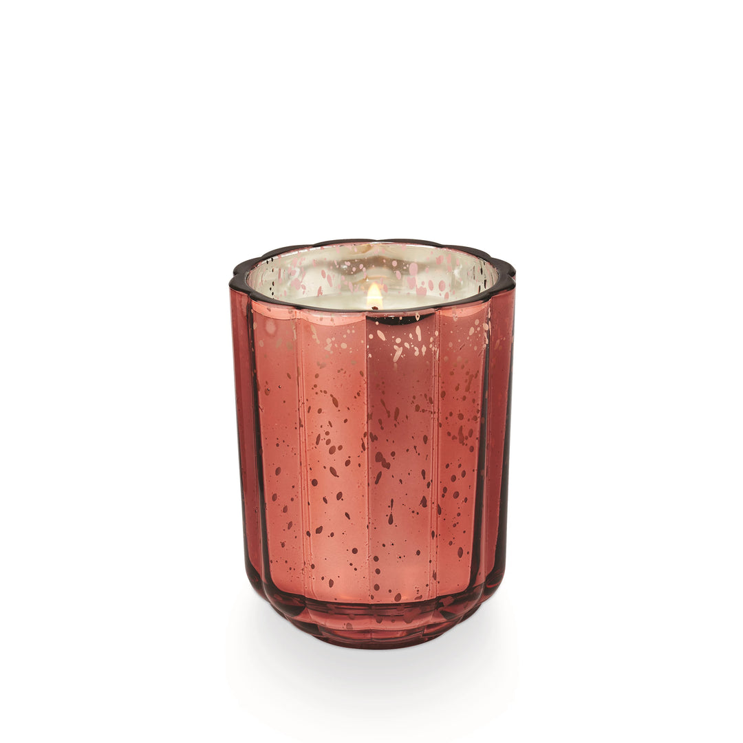 Pink Pepper Fruit Flourish Glass