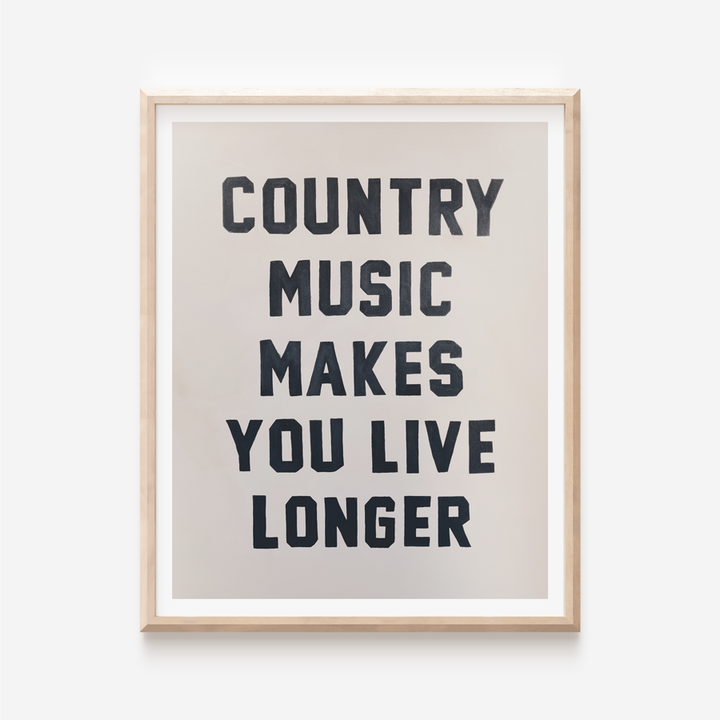 Country Music Print