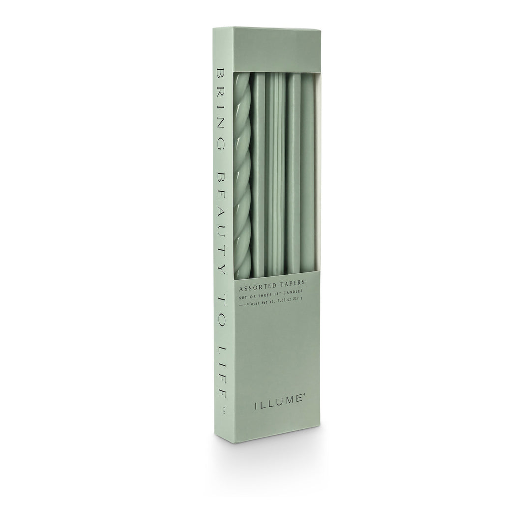 Assorted Candle Tapers- Hinoki Sage