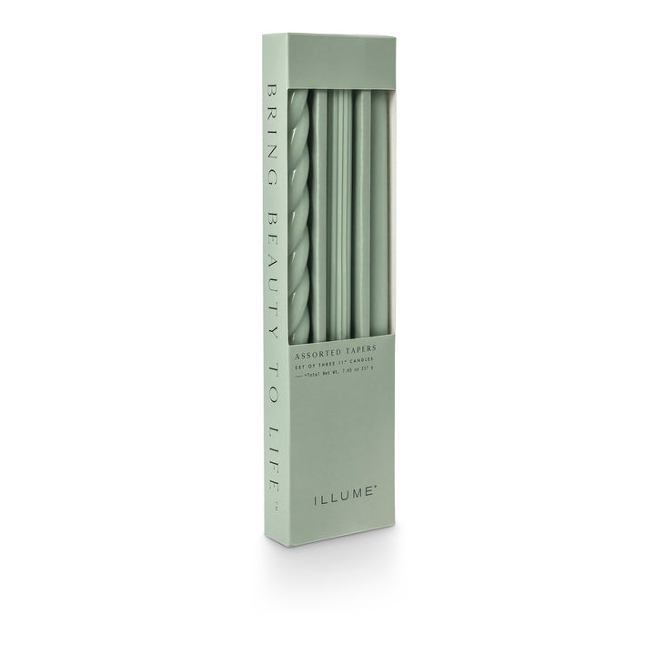 Assorted Candle Tapers- Hinoki Sage
