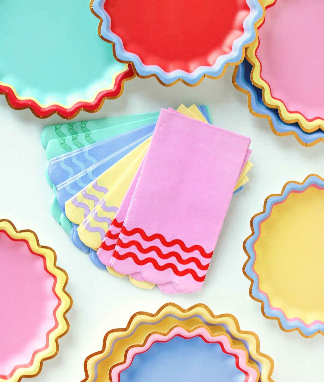 Ric Rac Rainbow Guest Napkins