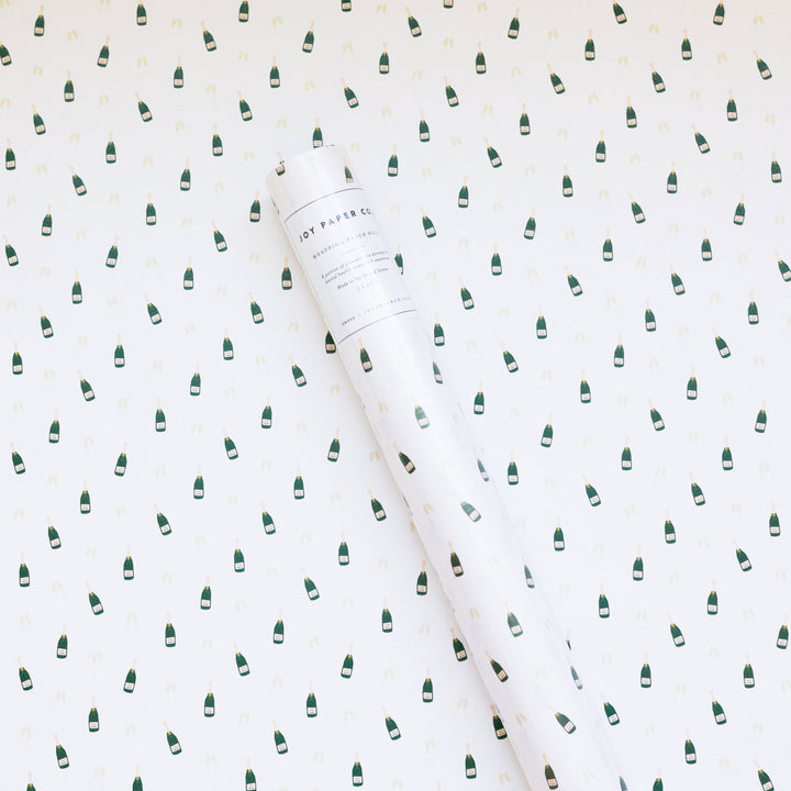 Champagne Wrapping Paper Continuous Roll