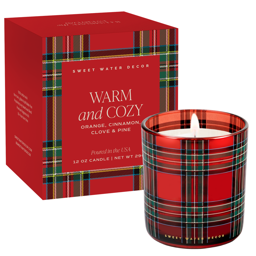 Warm and Cozy Soy Candle