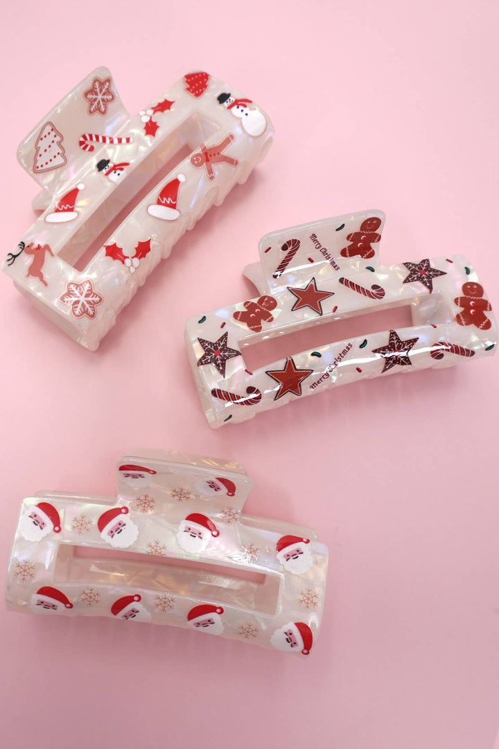 Santa Hair Clip