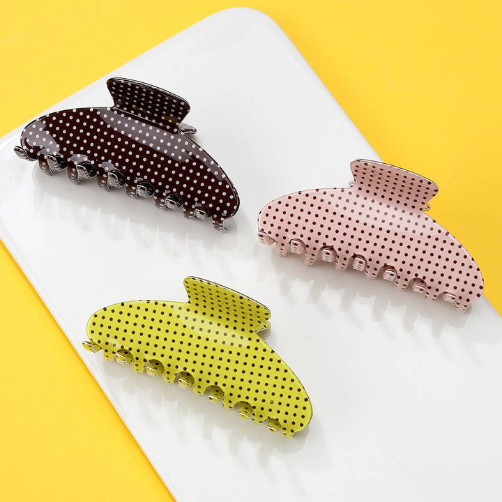 Polka Dot Hair Clip