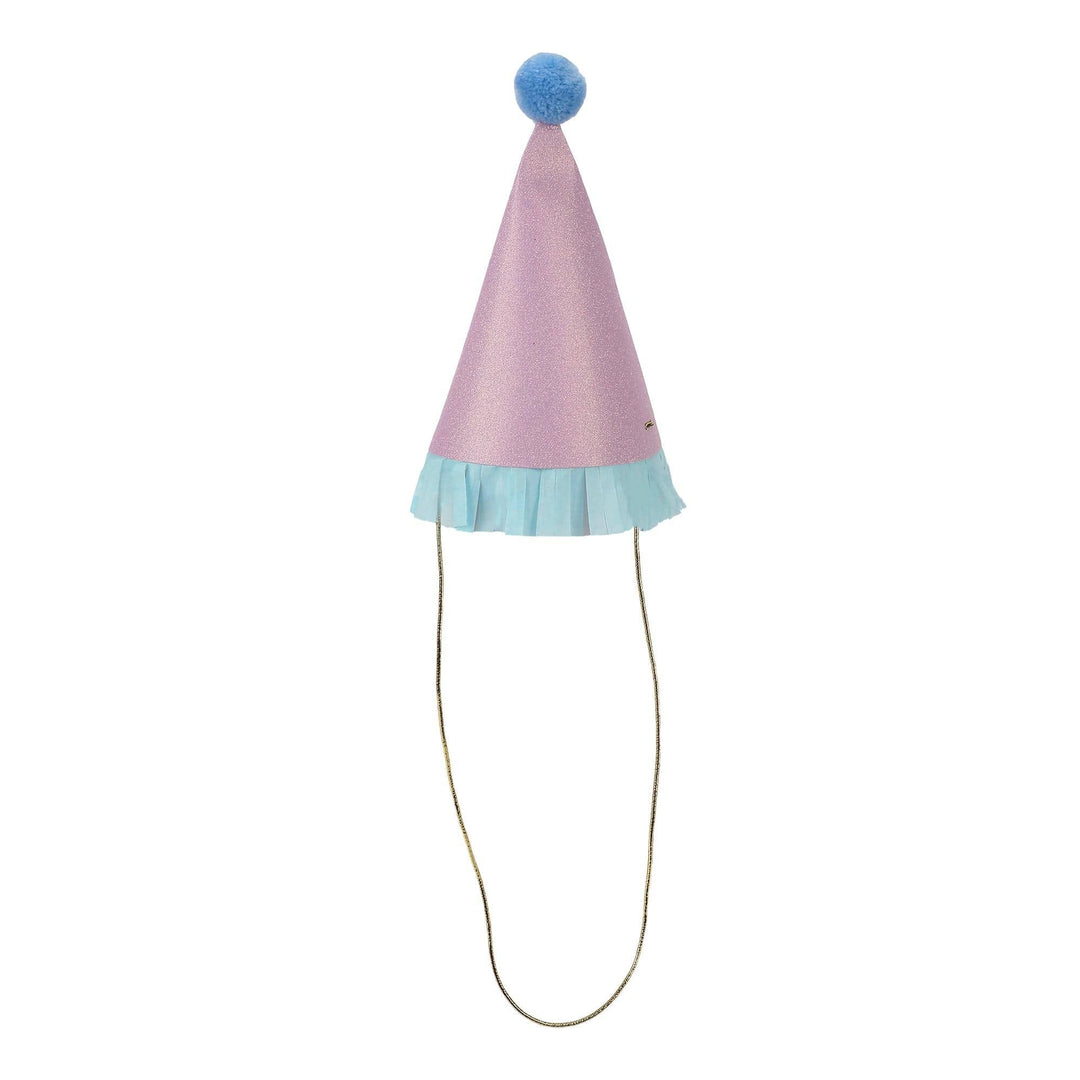 Mini Glitter Party Hats