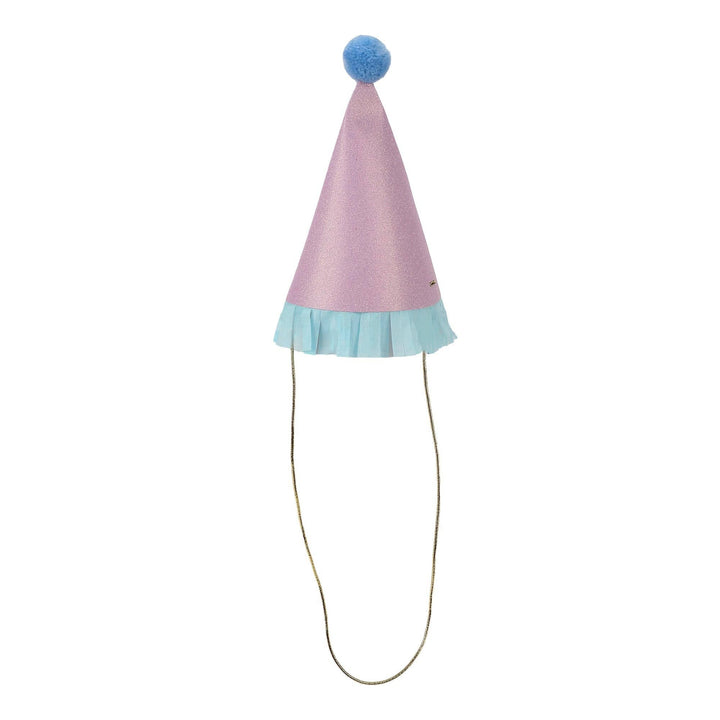 Mini Glitter Party Hats