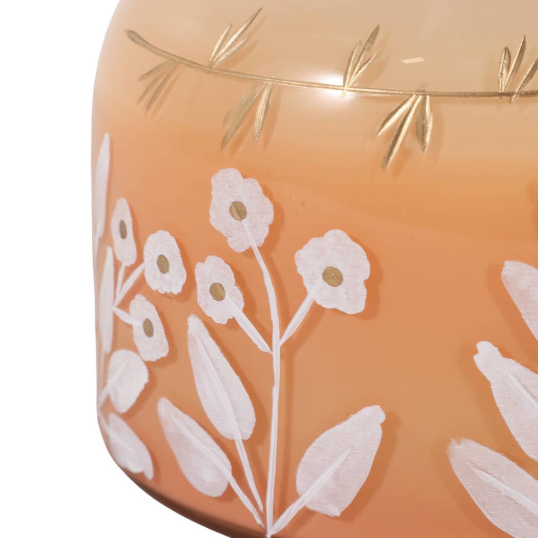 Jasmine Floral Pink Candle