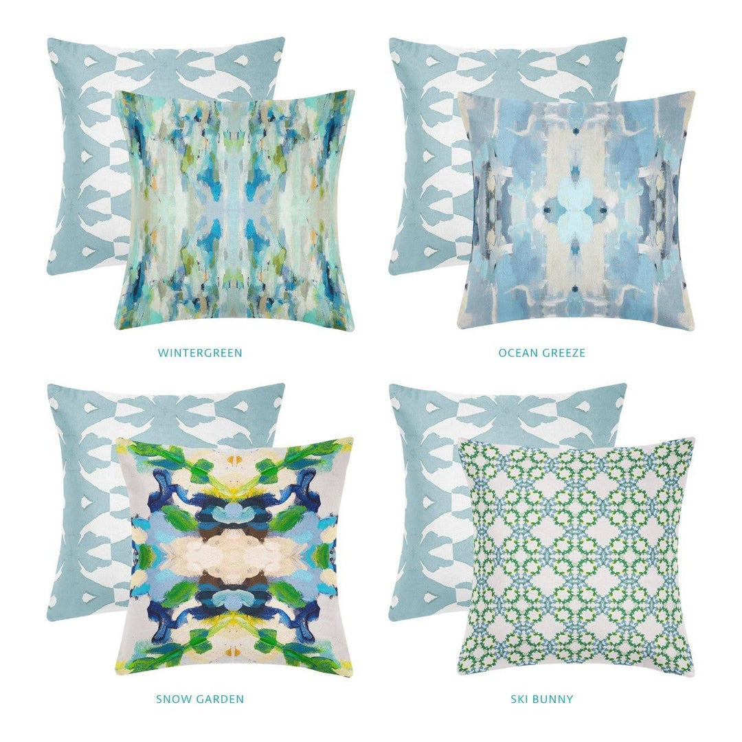 Palm Mist Decorative Pillow