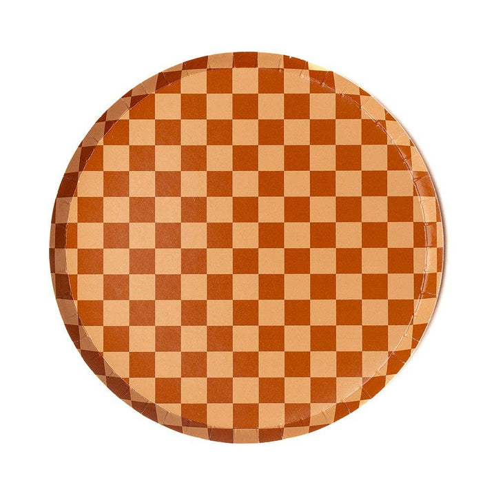 Out of the Blue Checkered Dessert Plates