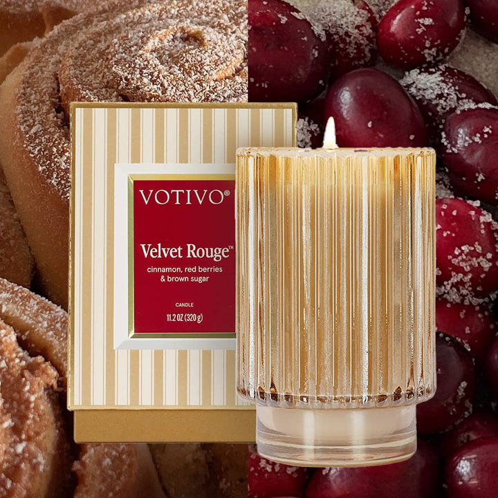 Velvet Rouge Holiday Candle