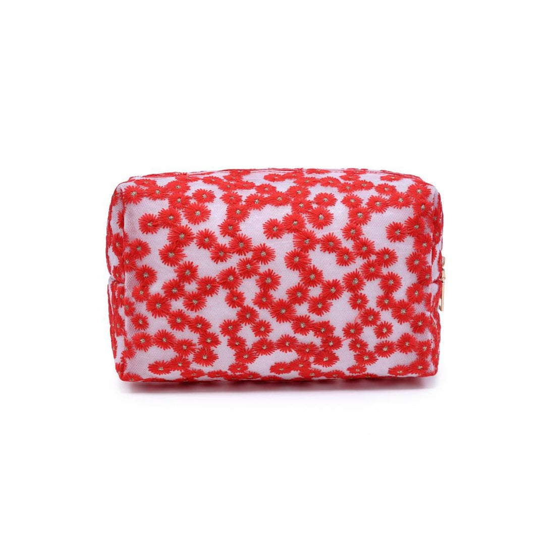 Daisy Blue Pouch