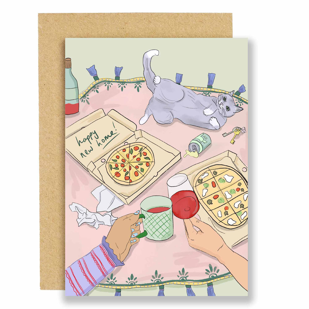 New Home Takeaway Card