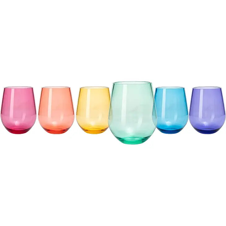 plastic wine glasses