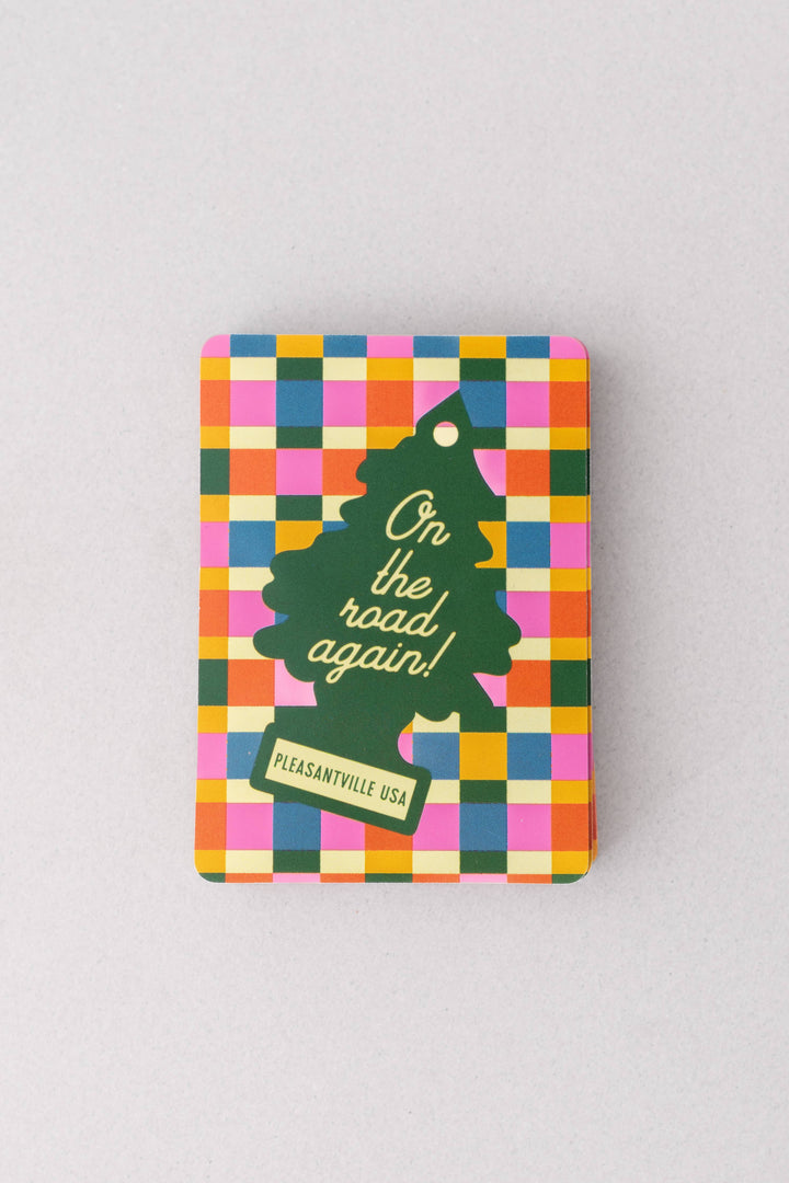 Colorful Plaid Waterproof Playing Cards