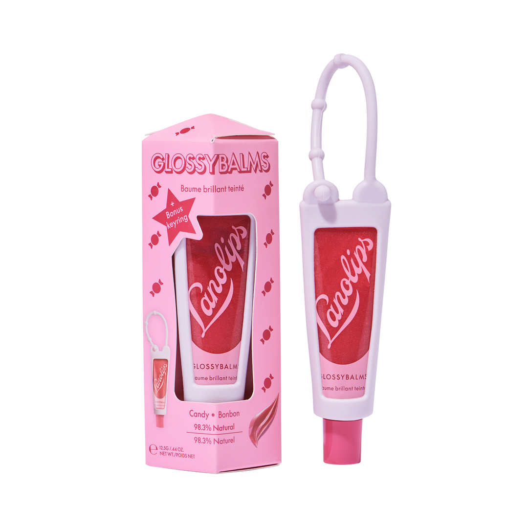 Glossybalm Candy Keyring Bauble
