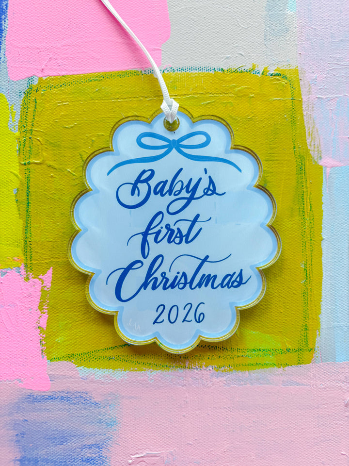 Baby's First Christmas 2026 Ornament