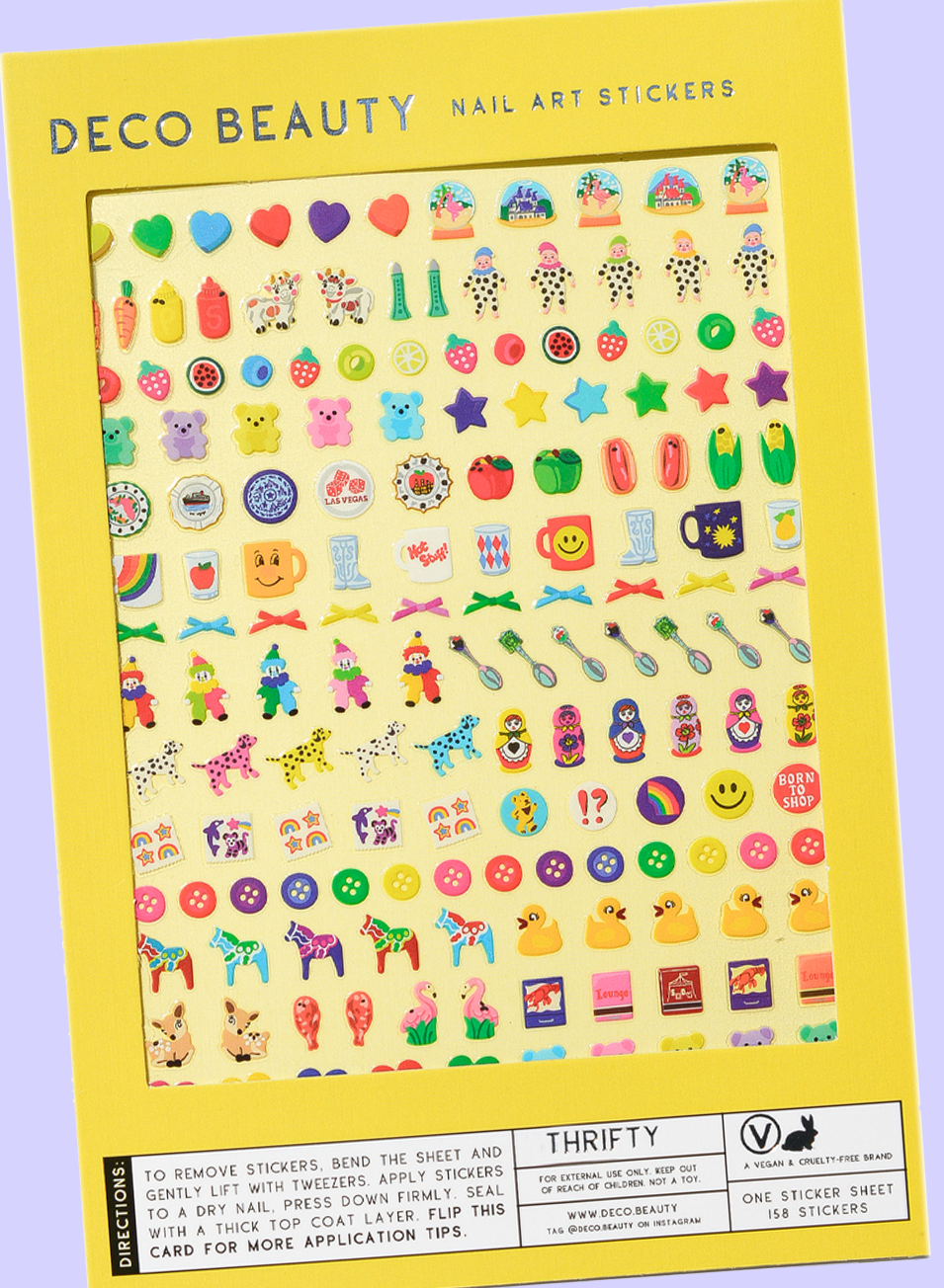 Thrifty Nail Art Stickers