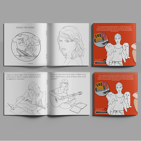 Taylor Swift Coloring book