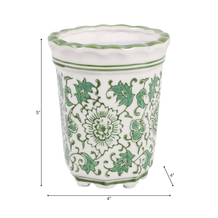Jasmine Green and White Candle