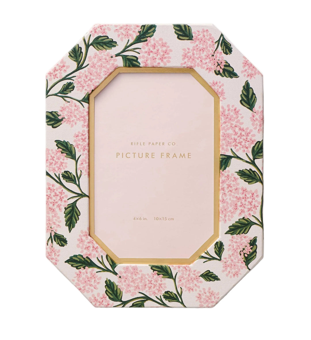 Pink Hydrangea Paper Wrapped Picture Frame
